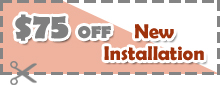 $75 off new garage door installation